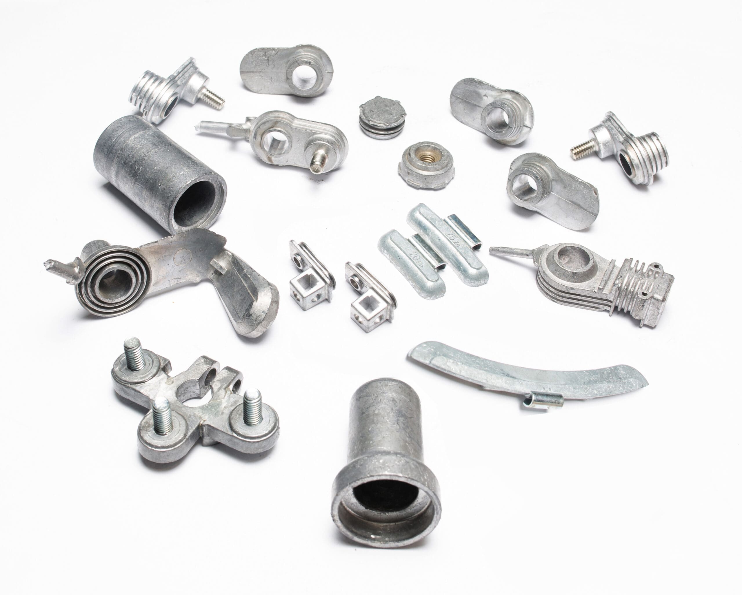 Metal Parts with Overmolding